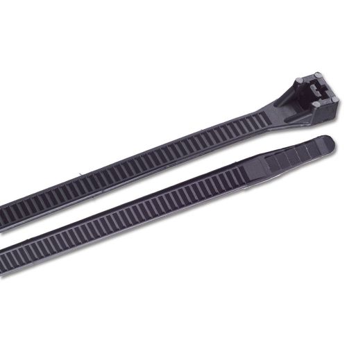 Marinco 199217 ancor 17" uv black heavy duty cable ties 10 pack