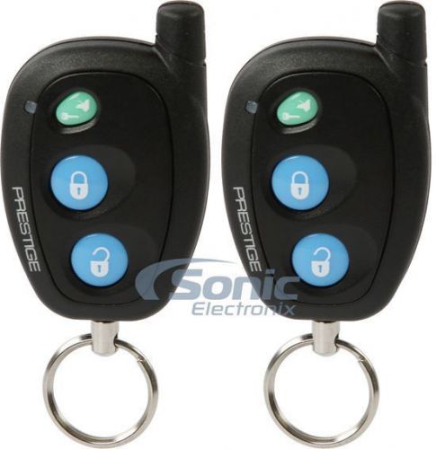 Prestige aps622e 1-way remote start keyless entry system w/ 2 3 button remotes
