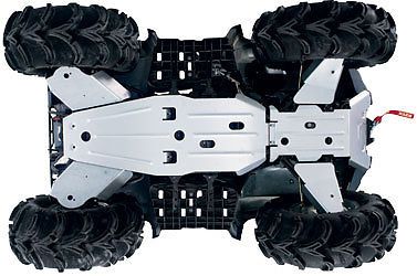Warn industries atv chasis body armor for polaris sportsman 550 xp 09 61-83680