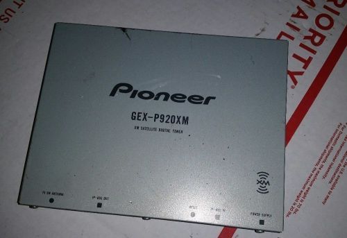 Pioneer xm satellite digital tuner gex-p920xm