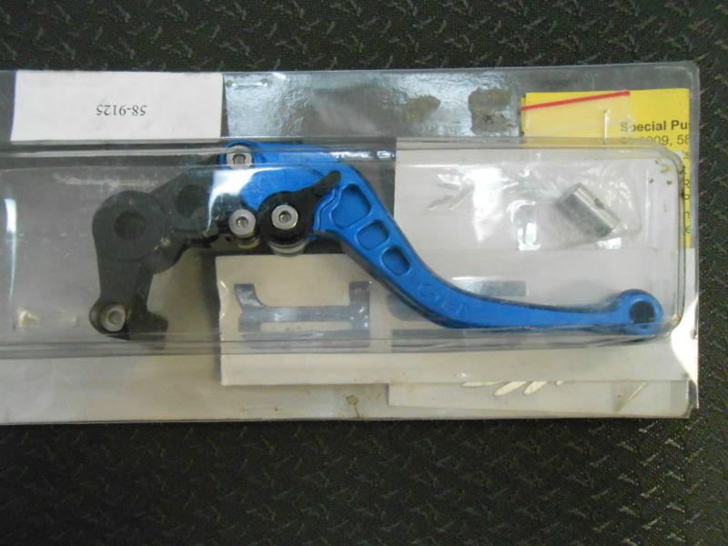 Psr blue brake lever short - '04-'05 suzuki gsxr 600 / 750 / 1000