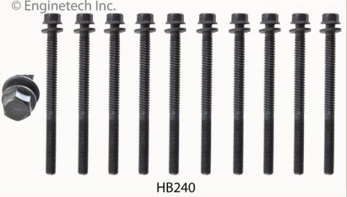 88-91 honda 1493 1.6l d15b1, d15b2  16v head bolt set