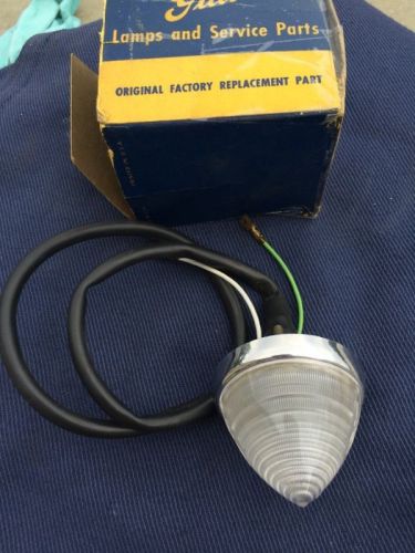 1956 1957 buick 40 50 60 70 nos guide f4-56 park light lamp assembly lens bezel