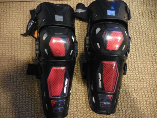 Evs sports strata knee/shin guards sz s/m small/med mx motocross dirt bike