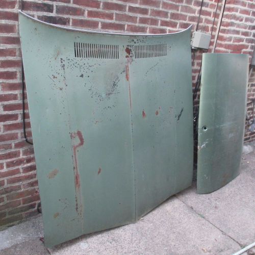 Vintage &#039;69 chevy hood and trunk