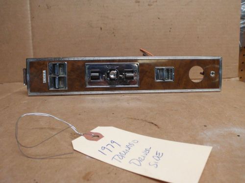 1979 oldsmobile toronado drivers door power window control console switch olds
