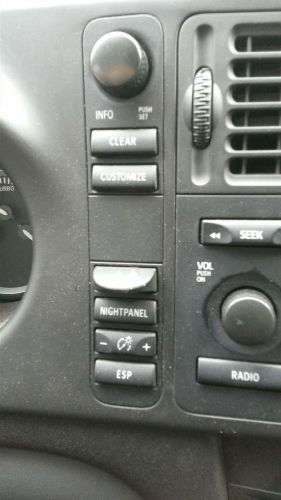 Saab 9-3 2004-2007 convertible control panel auto parts sunroof switch