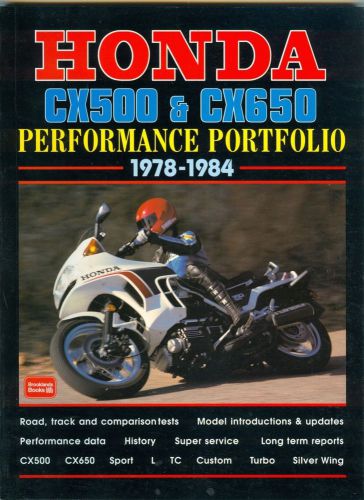 Honda ck500 &amp; ck650 performance portfolio book  * 1978-84