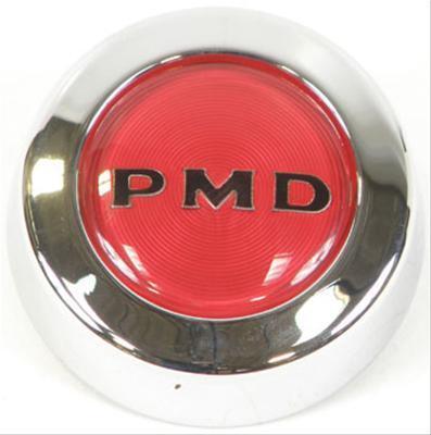 Oer center cap snap-on flat chrome steel 480301 p.m.d. logo set of 4