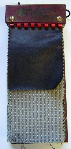 1950's pontiac - buick interior fabric samples book