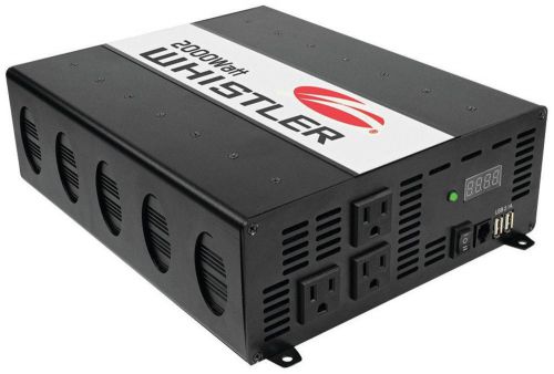Whistler xp2000i 2000 watt power inverter