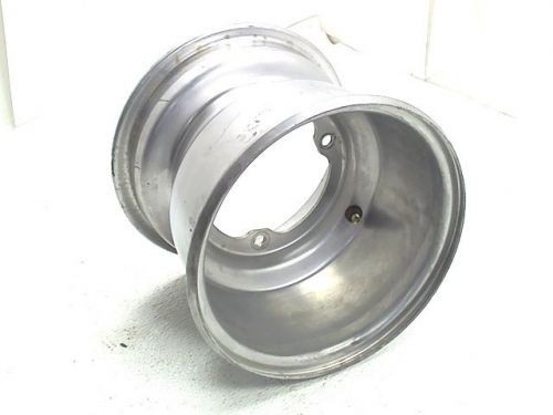 Chinese atv chinese 8 x 6 rear steel wheel rim silver 3 lug