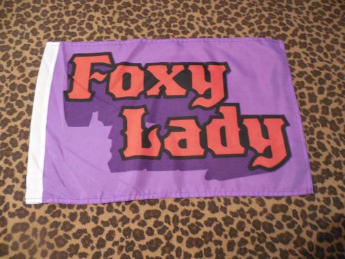 12x18 atv safety flag purple foxy lady dune flag  motorcycle new years #58