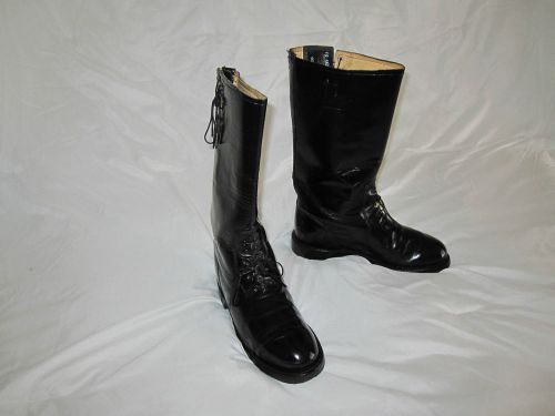 Motorcycle highway patrol boots - chippewa size 9d