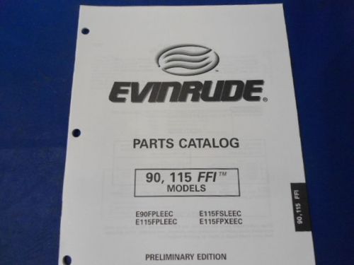 1998 evinrude parts catalog , 90, 115 ffi  models