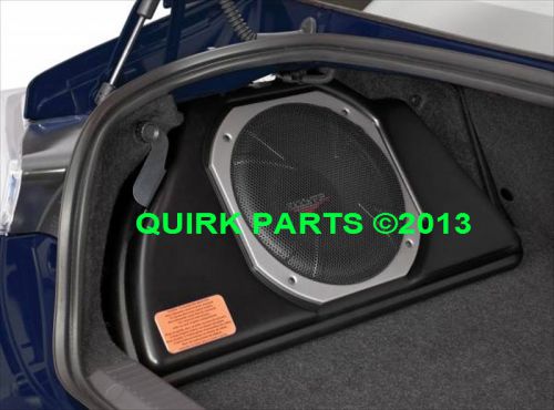 2013-2015 subaru brz 10 inch powered subwoofer oem new