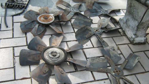 (1 of 2) 1969 ford 7 blade 19 inch cooling system fans. 351, 390, 428 cj, dose-a