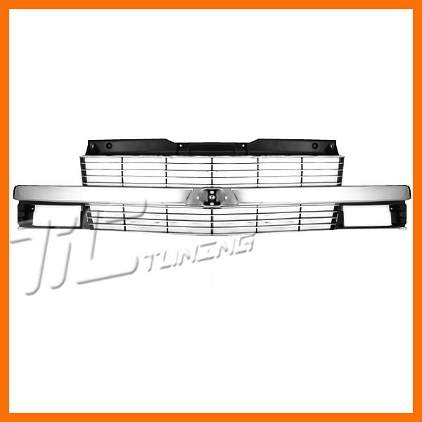 95-05 chevy astro ls lt composite front plastic grille body assembly