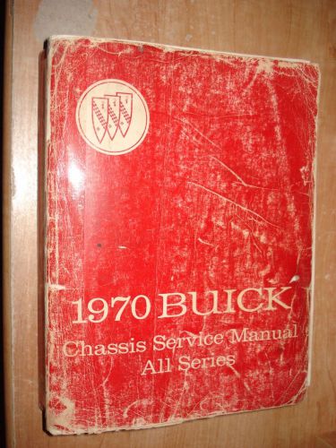 1970 buick shop manual original chassis service book nr skylark gs and more!!