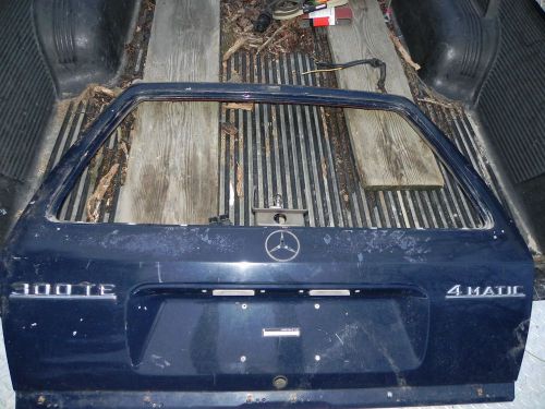 Vintage/antique - 1987-1995 mercedes wagon rear hatch original/straight