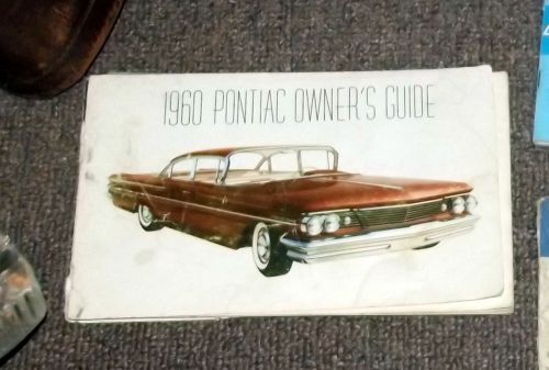 1960 pontiac  owners manual