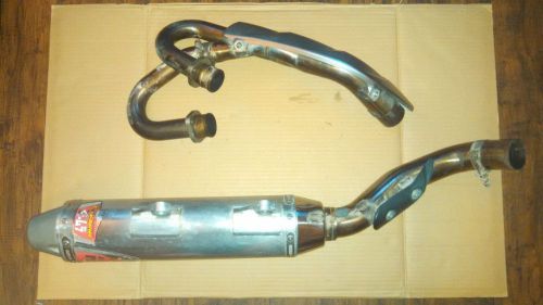 Yamaha raptor 700 full yoshimura exhaust system yoshi pipe header