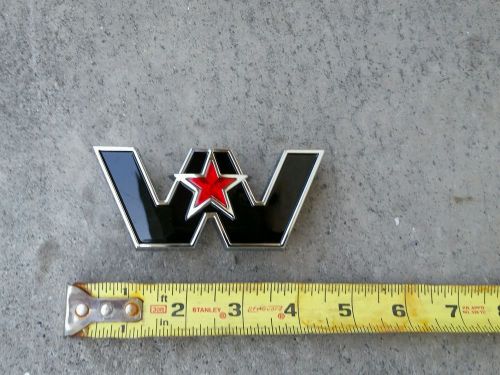 New western star semi truck side emblem..new