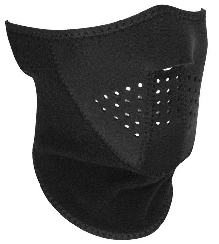 Zan headgear 3-panel half mask with fleece neck