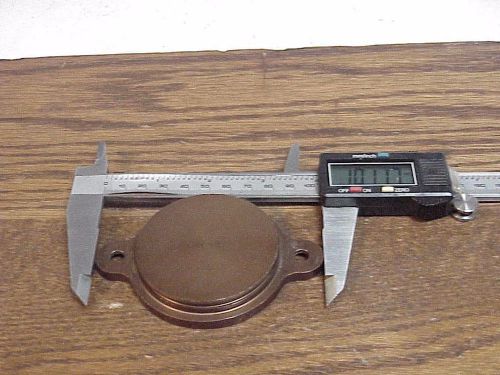 Billet aluminum rear camshaft cover for sb 2.2 bowtie block nascar arca c8