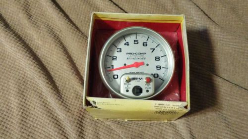 Autometer auto meter 4494 ultra-lite gauge 5" tach tachomete w/ memory