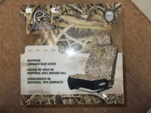 Ducks unlimited neoprene lowback seat cover camo cars, trucks, suv, van