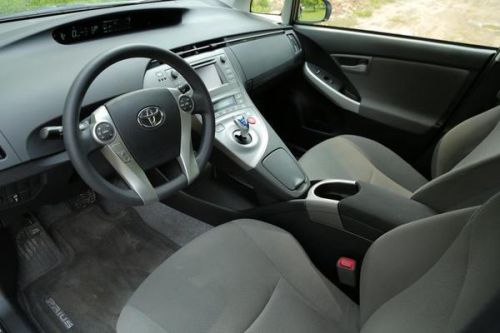 Center console armrest cover fits toyota prius 2013-2015 in black neoprene cc-98