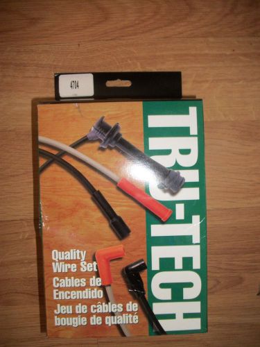 4704 tru-tech standard spark plug wire set