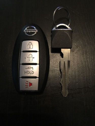 Nissan altima 4 button smart remote key fob 2009 - kr55wk48903 genuine oem