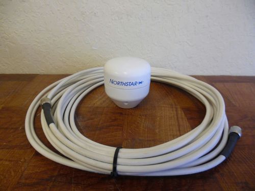 Northstar an-150 gps antenna f/ 6000i 6100i +30' coax cable (for 951x 952x also)