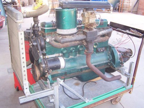 1939 buick  8l complete engine with transmission , "runs"