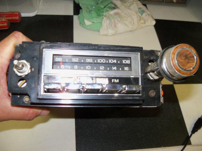 1975 olds cutlass am fm radio gm delco 