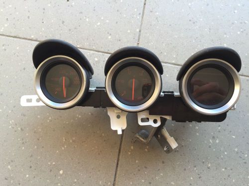 Nissan 370z oem instrument voltage oil temp clock cluster