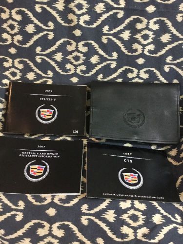 2007 cadillac cts owners manual