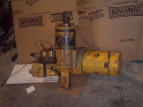Meyer e60 plowpump