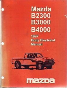 1997 mazda truck body electrical t/s repair manual
