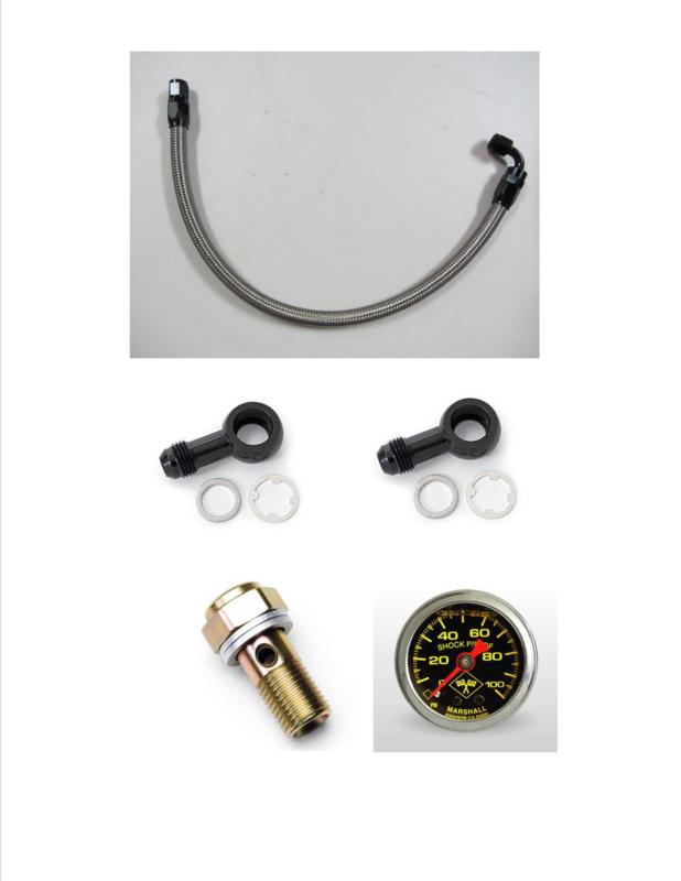  fuel line braided honda 1996-2000 civic fuel hose kit fuel line black w/gauge