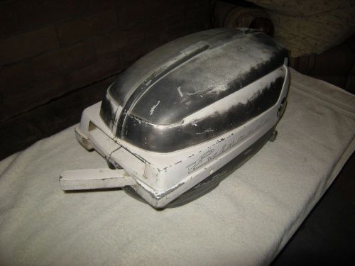 1957 evinrude 18hp fastwin cover 15020. part# 204017/204018 ome