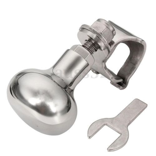 Stainless steel 316 marine sport boat steering wheel knob, maneuvering knob