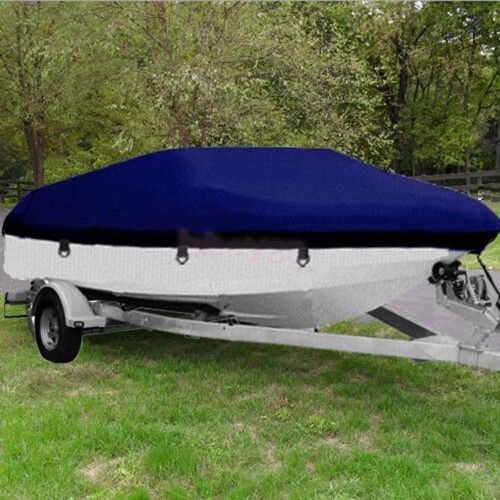 Boat cover waterproof for 20-22ft heavy duty trailerable fishing ski boat