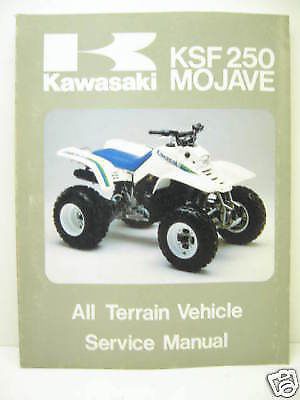 '87-'04 kawasaki ksf 250 majave service manual