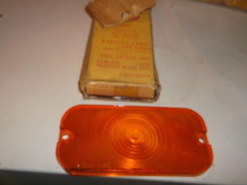 1963-64 ford galaxie-fairlane -parking  lamp lens- # 623  oem c4oz13208a