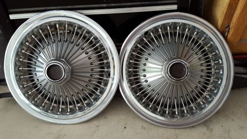 Wire wheel covers 15&#034;- 70&#039;s chrysler