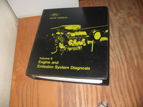 1970 1971 1972 ford lincoln mercury car truck bronco emissions service manual