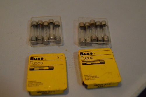 Glass buss fuse kj-5 japan. 2 packs of 5